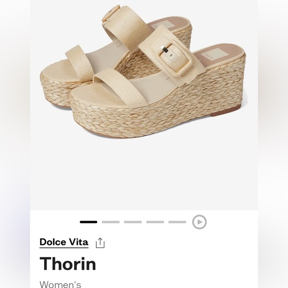 Dolce Vita Wedge Sandal - Picture 2 of 5